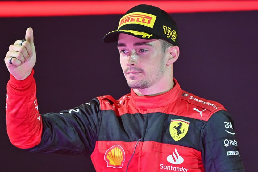 Charles Leclerc lidera a F1 2022 (Foto: AFP)