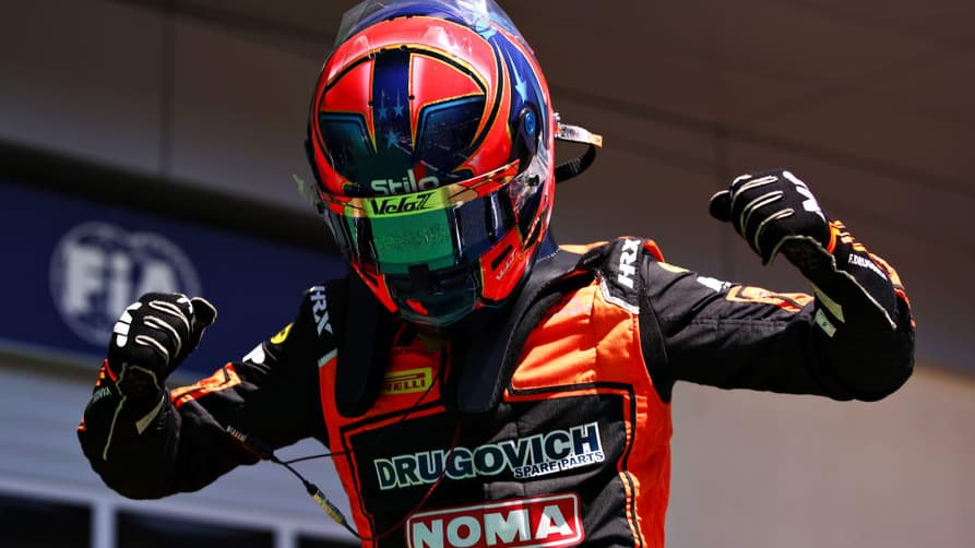 Felipe Drugovich conquistou sua primeira pole-position em corridas principais na F2 (Foto: Getty Images/F2)
