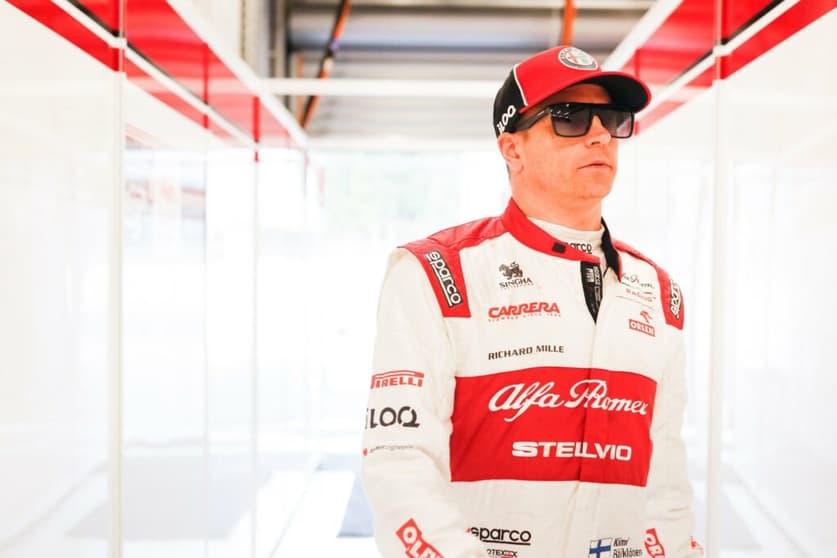 Kimi Räikkönen agora é chefe da Kawasaki no MXGP (Foto: Alfa Romeo)