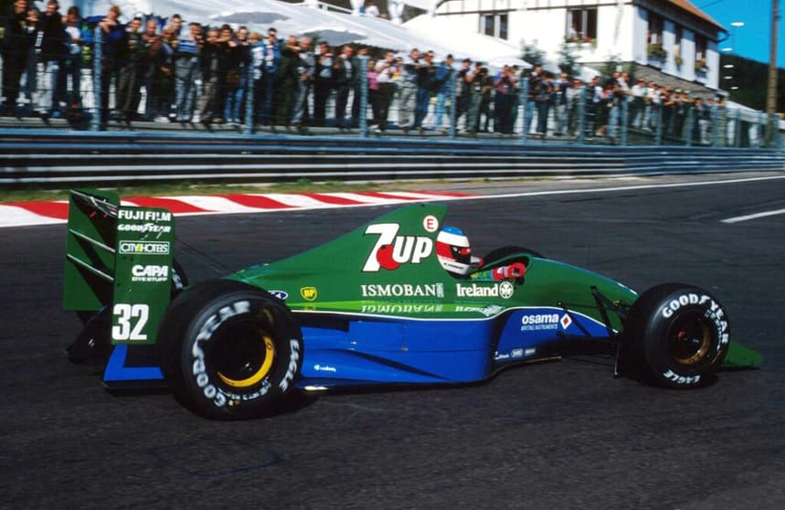 Michael Schumacher estreou na F1 em 1991. Há exatos 30 anos (Foto: Forix)