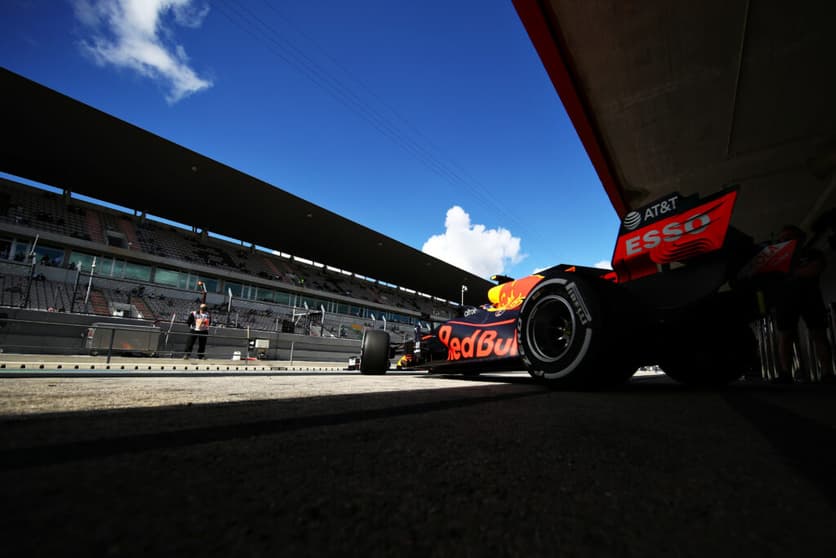 Max Verstappen sai em terceiro no GP português (Foto: Red Bull Content Pool/Getty Images)