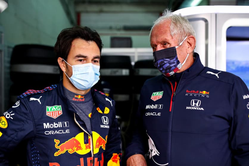 Pérez está em situação delicada na Red Bull (Foto: Getty Images/Red Bull Content Pool)