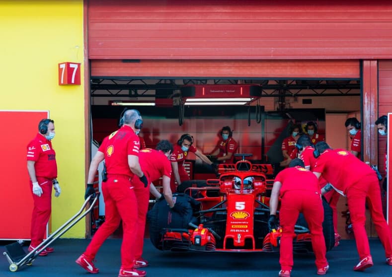 Sebastian Vettel participou do teste com a Ferrari de 2018 em Mugello (Foto: Ferrari)
