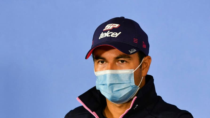 Pérez está fora do GP da Inglaterra (Foto: AFP)