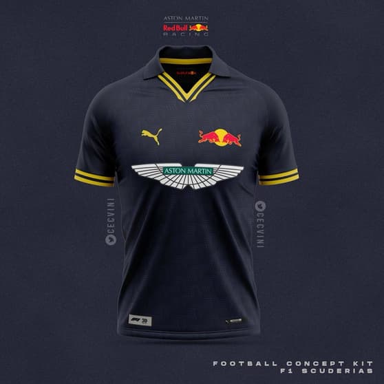 A camisa da Red Bull (Foto: Reprodução/Twitter @cecvini)
