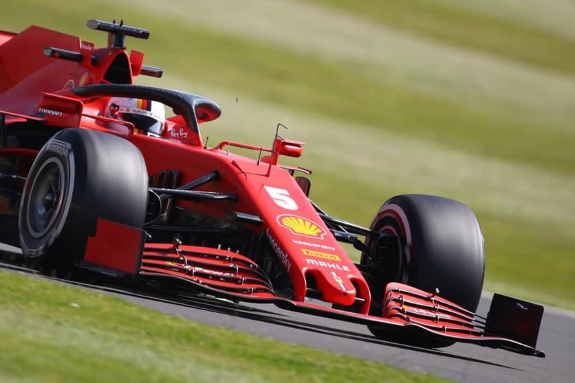 Sebastian Vettel ficou apenas com a décima posição no grid (Foto: AFP)