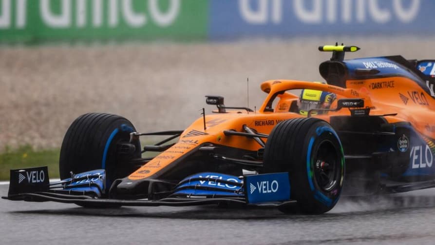 Lando Norris surpreendeu ao colocar a McLaren na quarta colocação do grid (Foto: McLaren)