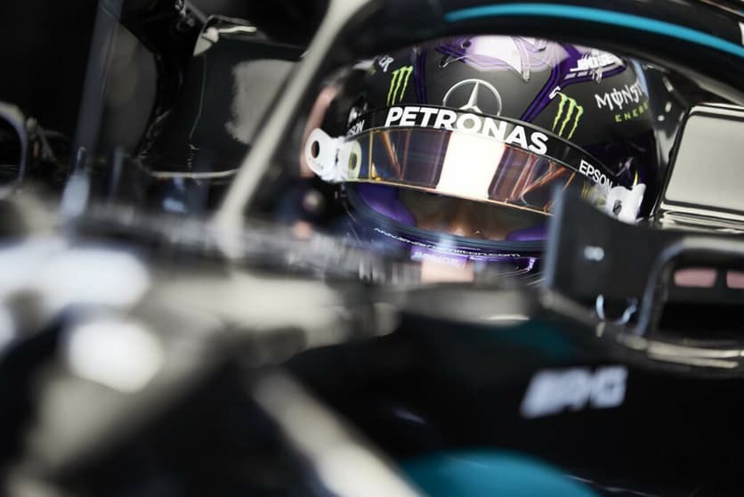 Lewis Hamilton não marcou tempo no TL2 (Foto: "Mercedes")