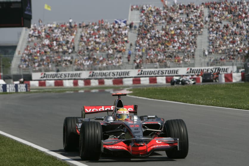 Lewis Hamilton estreou na Fórmula 1 com a McLaren, em 2007 (Foto: Reprodução)
