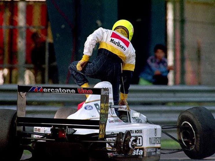 Christian Fittipaldi fez as duas primeiras temporadas na Fórmula 1, 1992 e 1993, pela Minardi (Foto: Reprodução)