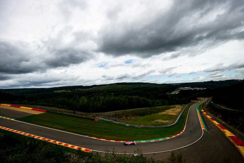 Spa-Francorchamps é sempre um desafio para a meteorologia na F1 (Foto: Racing Point)