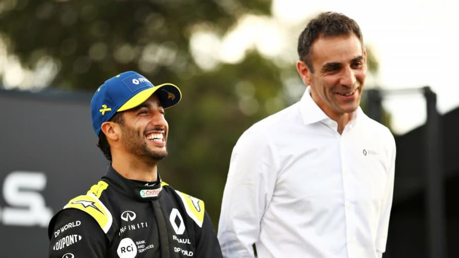 Abiteboul disparou sobre decisão de saída de Ricciardo em 2020 (Foto: Renault)