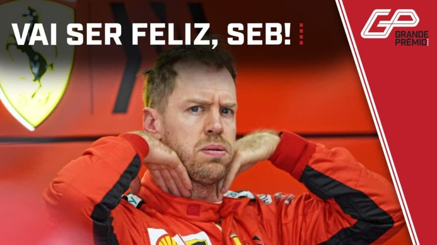 Sebastian Vettel merece respeito, afirma Américo Teixeira Jr. no GP às 10 (Foto: Ferrari/Arte: Erick Spalla)
