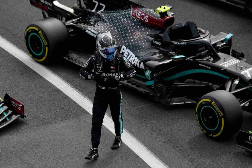 Valtteri Bottas já tinha conquistado a pole em Silverstone em 2019 (Foto: AFP)