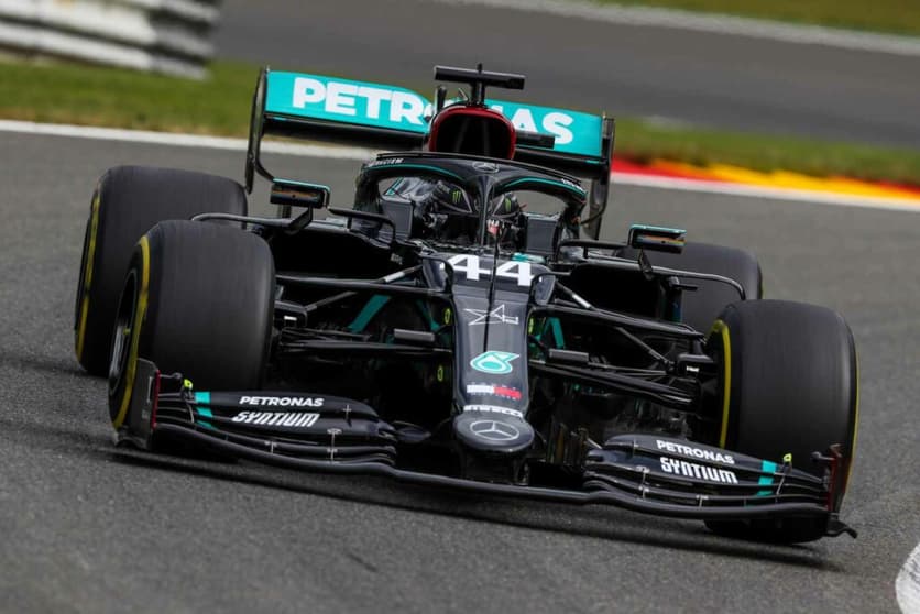 Lewis Hamilton cravou a pole-position do GP da Bélgica neste sábado (Foto: Mercedes)