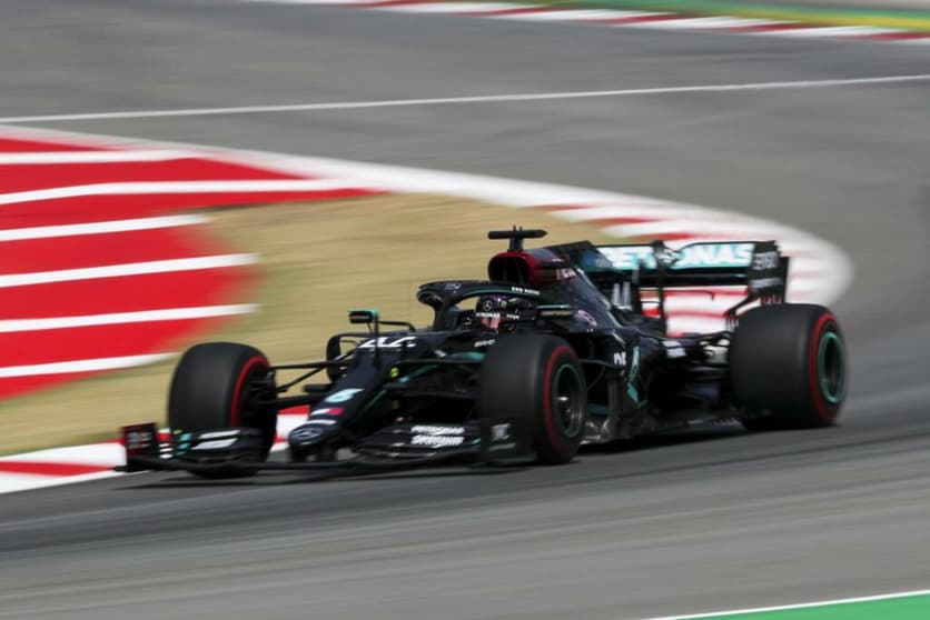 Lewis Hamilton cravou a pole do GP da Espanha de F1 (Foto: Mercedes)