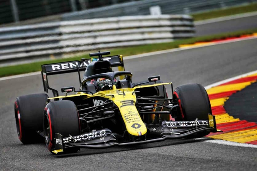 Daniel Ricciardo acertou boa volta e larga em quarto (Foto: Renault)