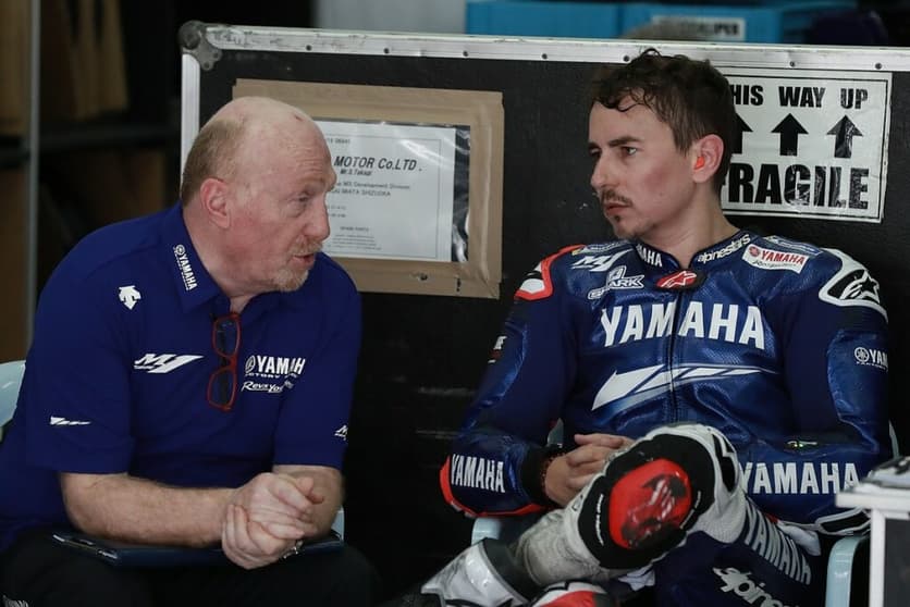 Jorge Lorenzo trabalha com Silvano Galbusera na equipe de testes da Yamaha (Foto: Reprodução)