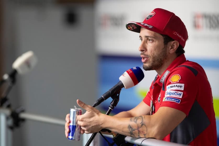 Andrea Dovizioso vai testar a Aprilia mês que vem (Foto: Red Bull Content Pool)