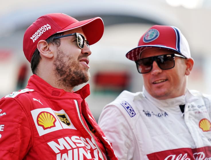 Sebastian Vettel e Kimi Räikkönen protagonizam nova rivalidade na F1 (Foto:  Reprodução)