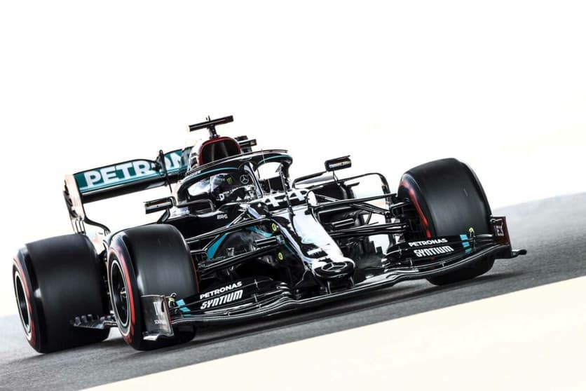 Lewis Hamilton brilha em classificação (Foto: Mercedes)