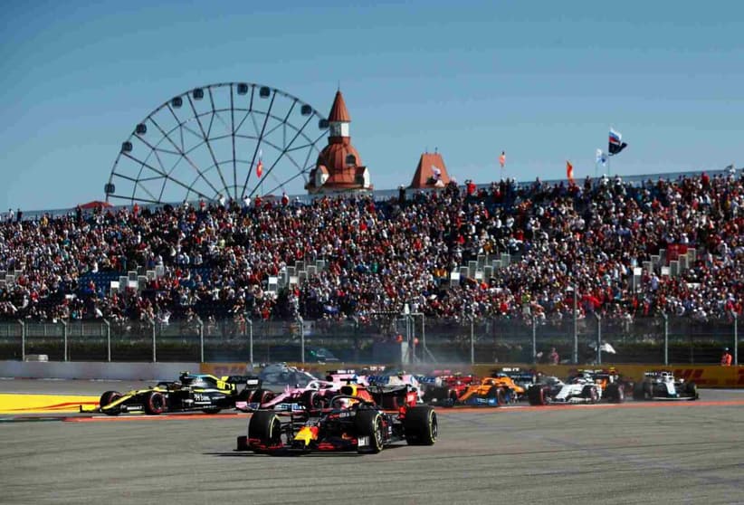 O GP da Rússia é o novo palco da disputa entre Max Verstappen e Lewis Hamilton (Foto: Getty Images/Red Bull Content Pool)