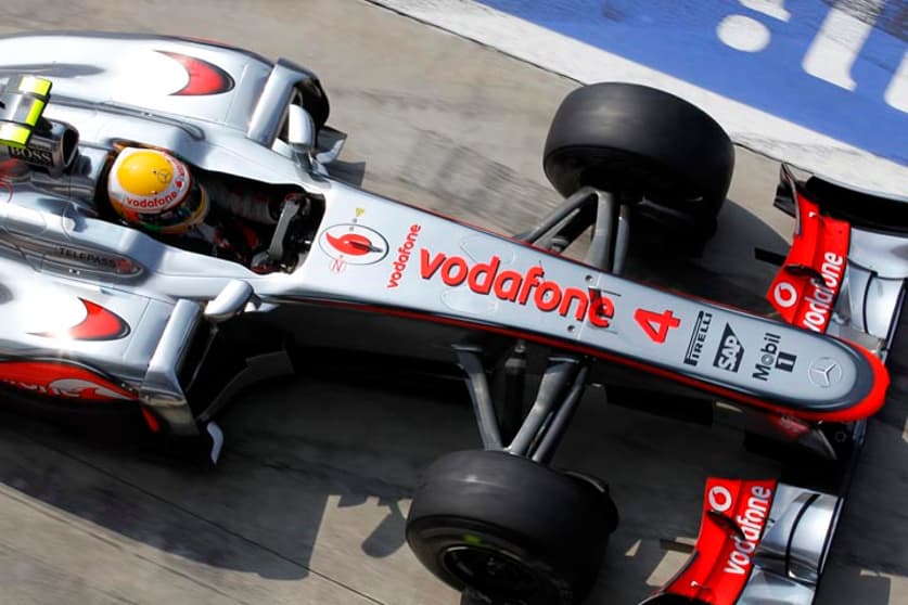 Lewis Hamilton conquistou a Itália em 2012 (Foto: McLaren)