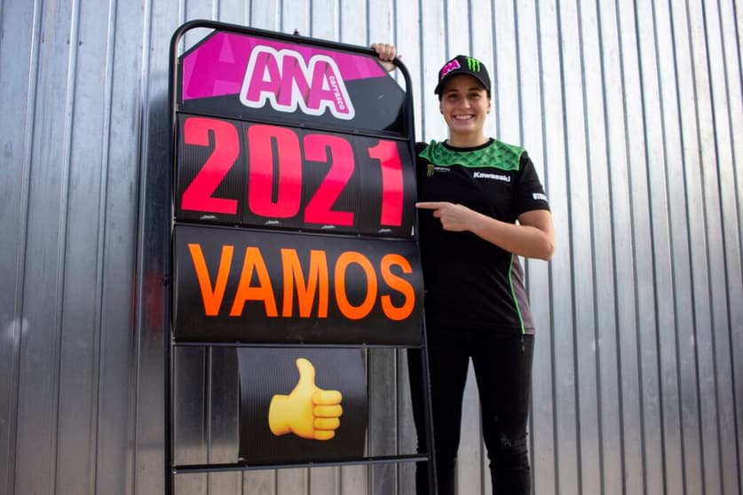 Ana Carrasco vai seguir no Mundial de Supersport 300 em 2021 (Foto: Provec)