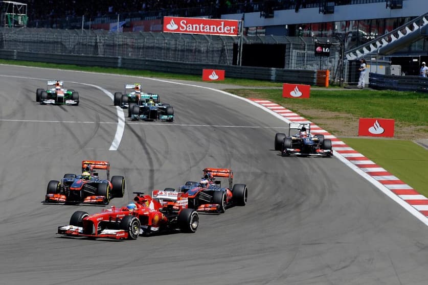 Nürburgring já recebeu quatro GPs diferentes (Foto: Ferrari)
