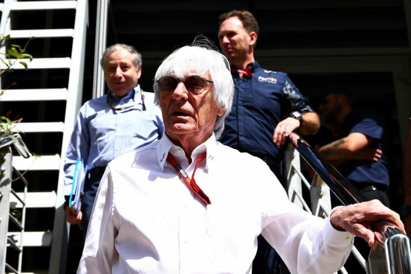 Bernie Ecclestone também foi pego de surpresa com a ida de Hamilton para a Ferrari (Foto: Reprodução)