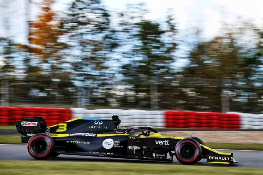 Daniel Ricciardo está de volta ao pódio(Foto: Renault)