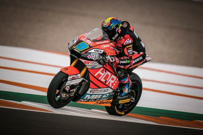 Jorge Navarro comandou a Moto2 com folga (Foto: Speed Up)