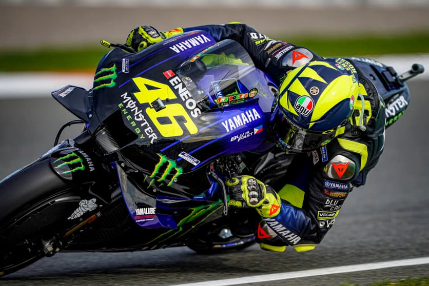 Rossi espera mais testes da Yamaha em 2021 (Foto: Yamaha)