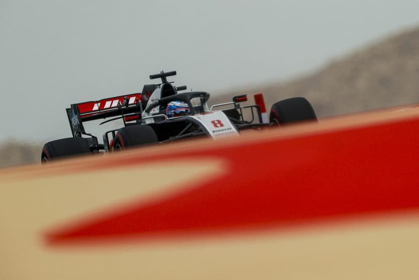 Grosjean quer tentar voltar ao carro da Haas em Abu Dhabi (Foto: Haas)