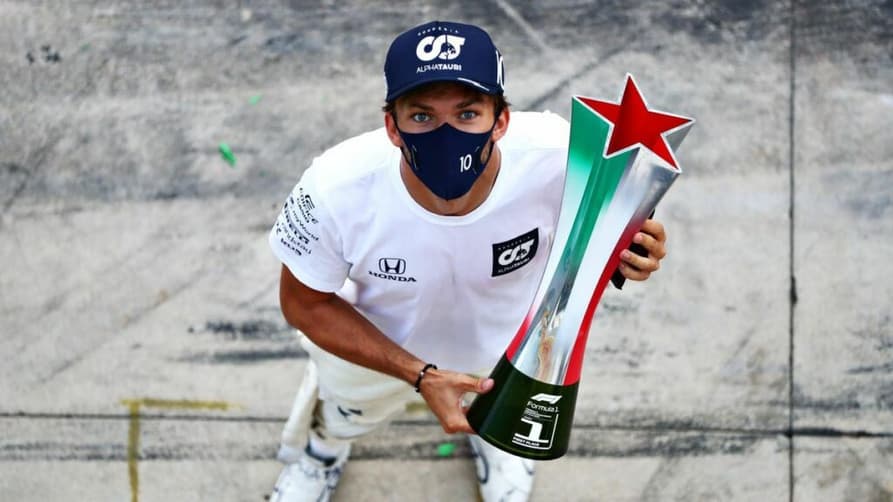 Pierre Gasly levou como surpresa do ano (Foto: Fórmula 1)