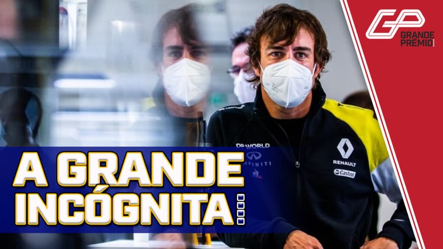 Fernando Alonso é o assunto do GP às 10 de hoje (Arte: Rodrigo Berton/Grande Prêmio)