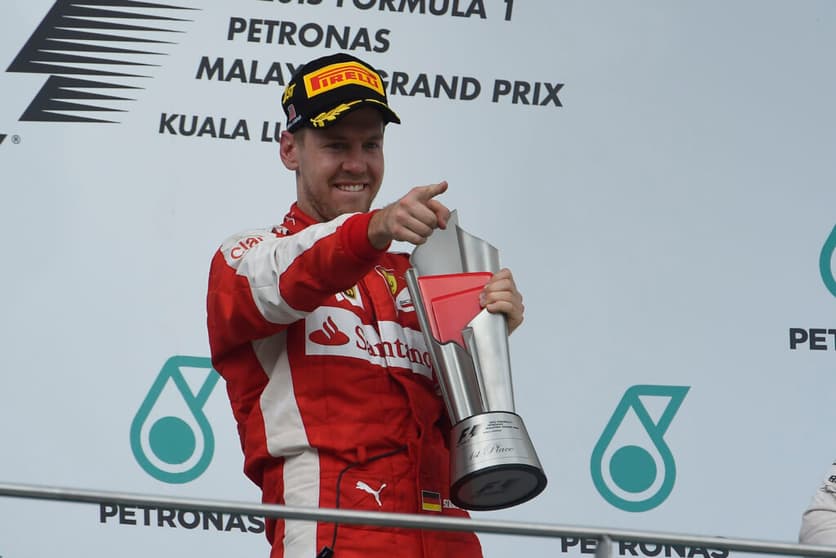 Sebastian Vettel passou seis temporadas na Ferrari e se tornou o terceiro maior vencedor de GPs da marca (Foto: Ferrari Media)