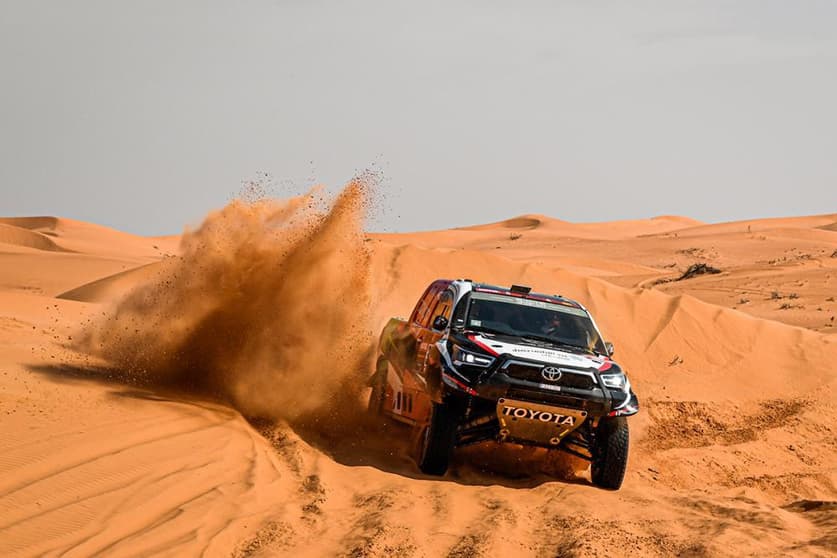 Yazeed Al-Rahji venceu sétima especial do Dakar (Foto: Eric Vargiolu/DPPI)