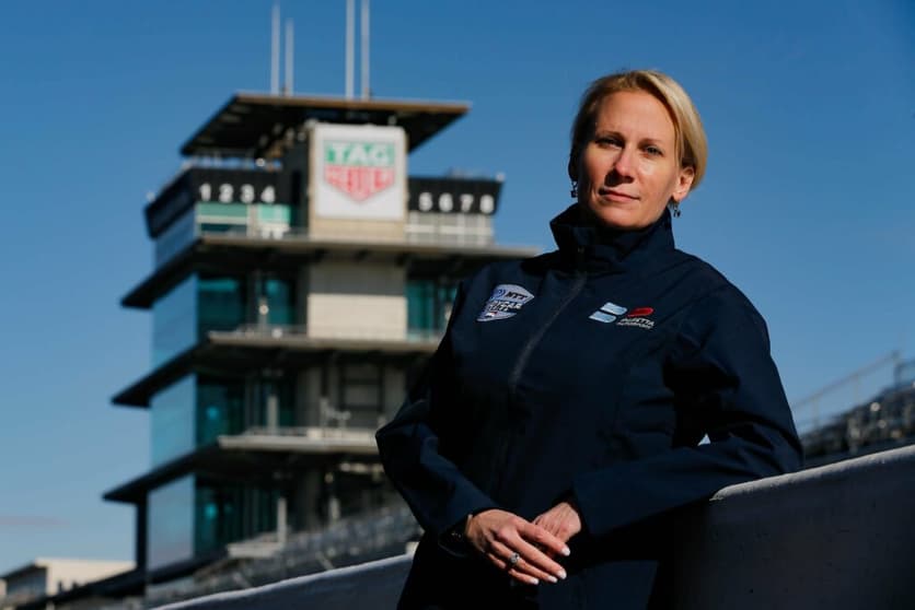 Beth Paretta liderou equipe própria nas 500 Milhas de Indianápolis (Foto: Indycar)