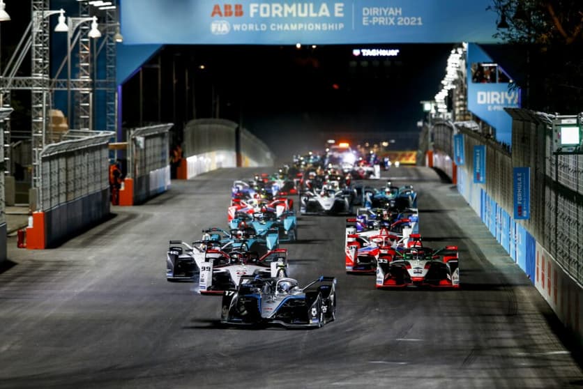 A Fórmula E está de volta: a primeira rodada de 2022 acontece em Diriyah, na Arábia Saudita (Foto: Fórmula E)