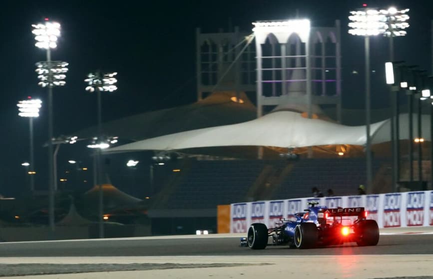Esteban Ocon terminou em 13º no GP do Bahrein (Foto: Beto Issa)