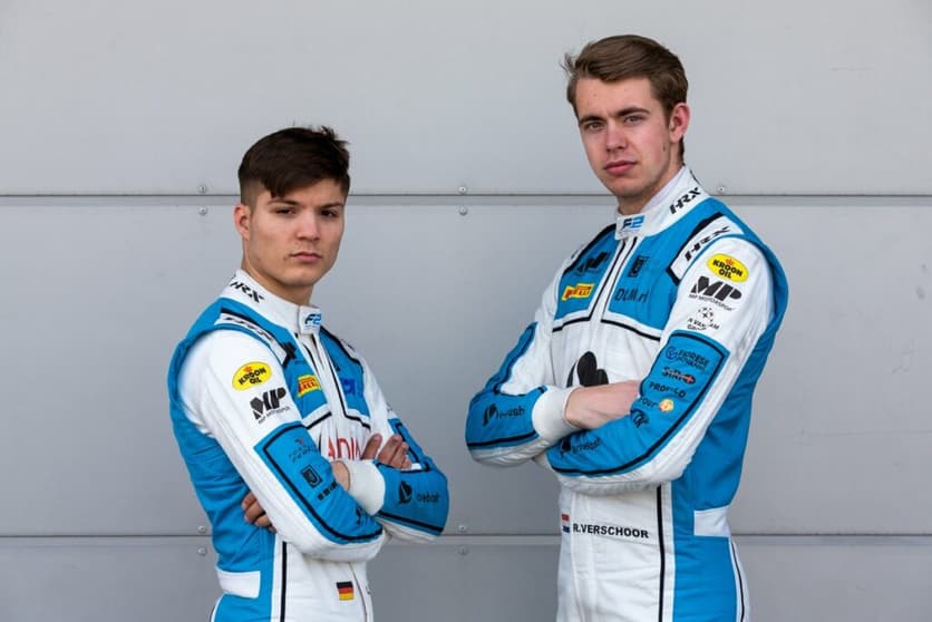 Lirim Zendeli e Richard Verschoor formam a dupla da MP Motorsport (Foto: Reprodução/Twitter)