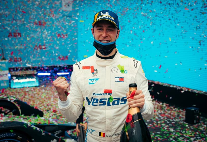 Stoffel Vandoorne venceu em Roma (Foto: Fórmula E)
