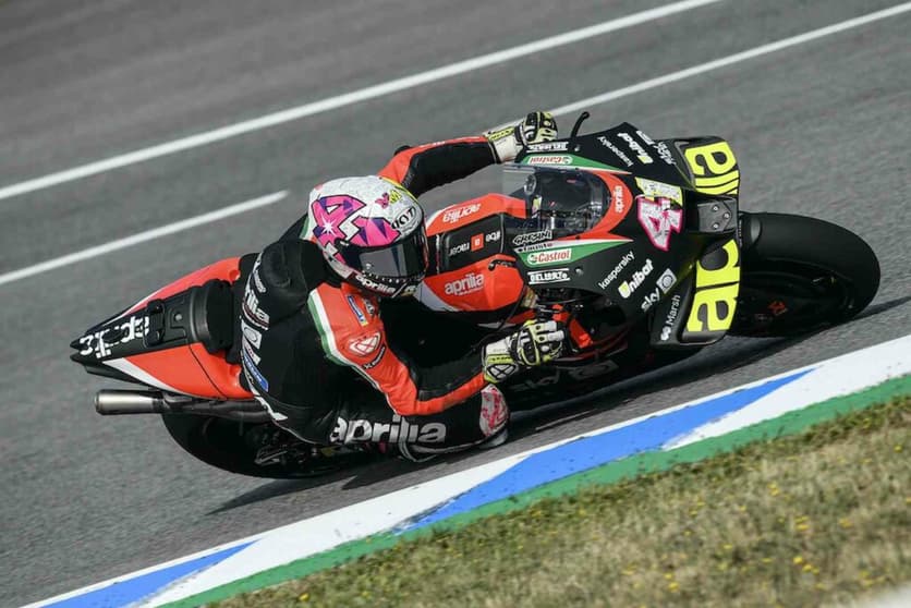 Aleix Espargaró quer mais potência para chegar ao pódio da MotoGP (Foto: Gresini)
