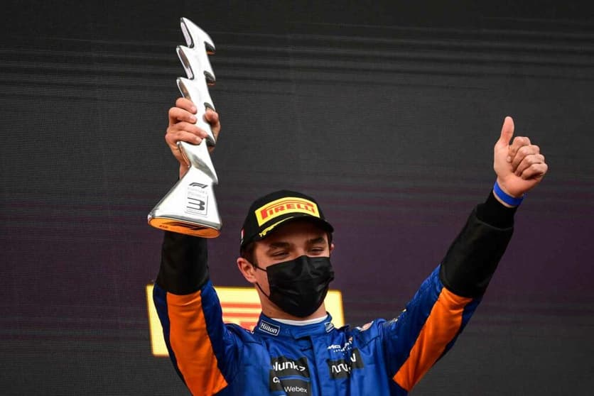 Lando Norris está na crista da onda e faz sua melhor temporada na F1 (Foto: AFP)