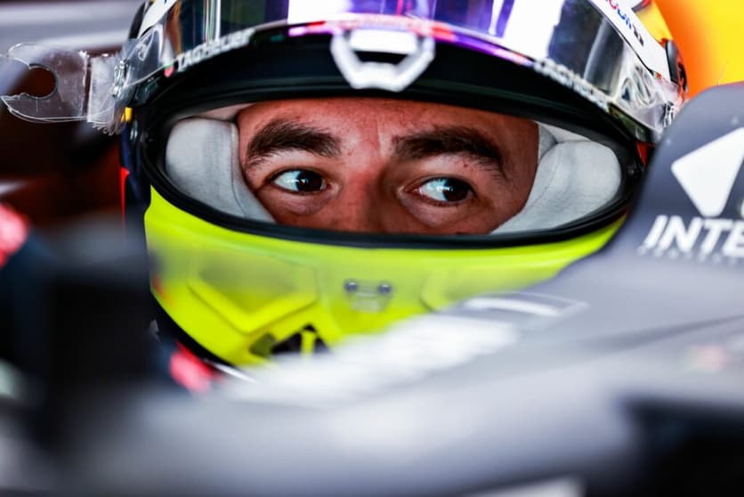 Pérez foi quinto em Barcelona (Foto: Red Bull Content Pool)