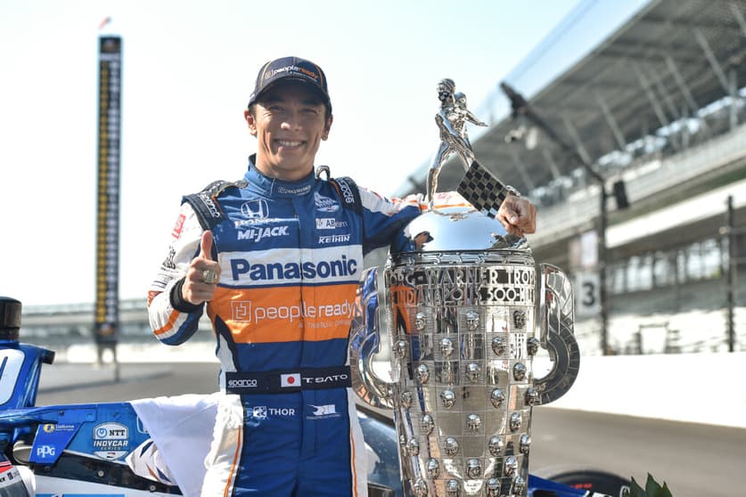 Takuma Sato venceu a Indy 500 com a RLL em 2020 (Foto: Indy)