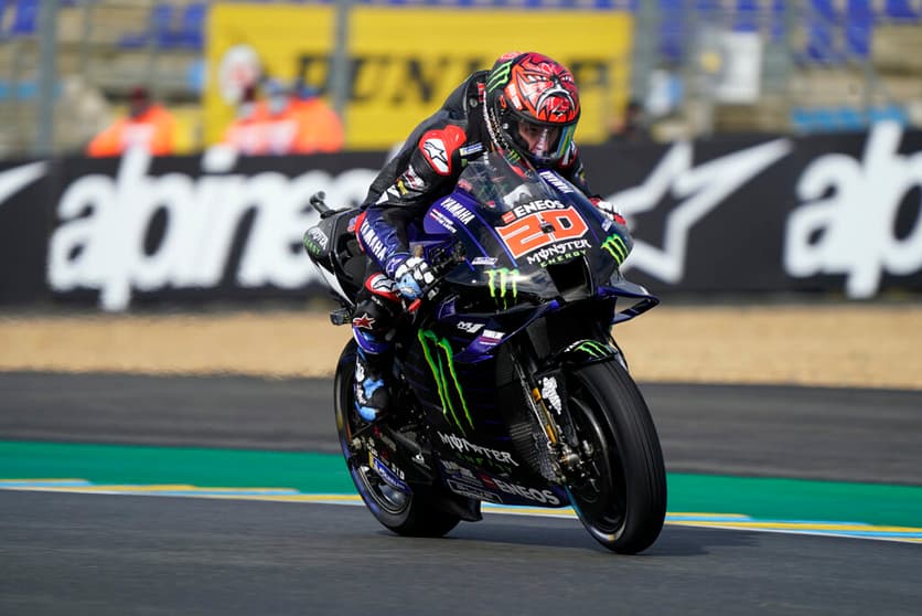 Fabio Quartararo lidera a MotoGP em 2021 (Foto: Yamaha)
