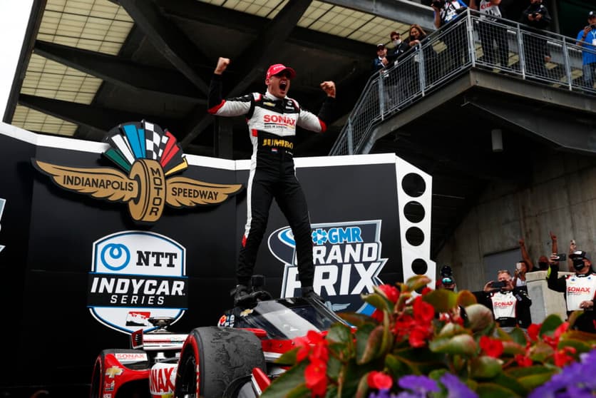 Faltava Rinus VeeKay triunfar na 'Next Gen' da Indy (Foto: IndyCar)