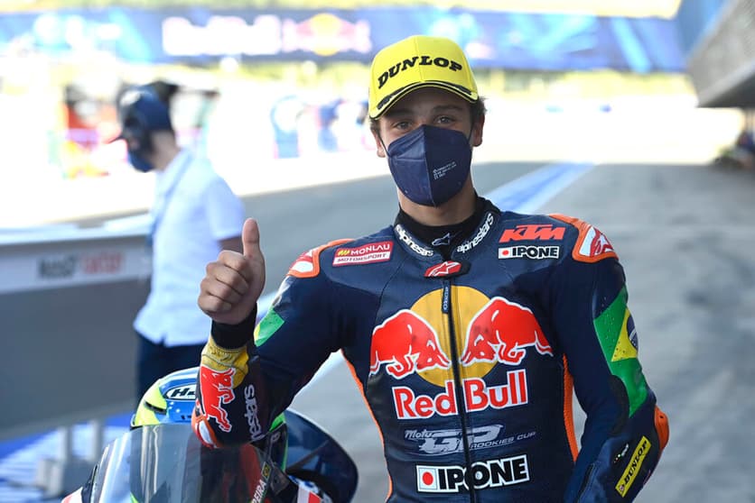Diogo Moreira disputou a Red Bull Rookies Cup em 2021 (Foto: Red Bull Content Pool)